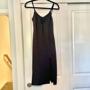 Black Hollister Midi Dress
